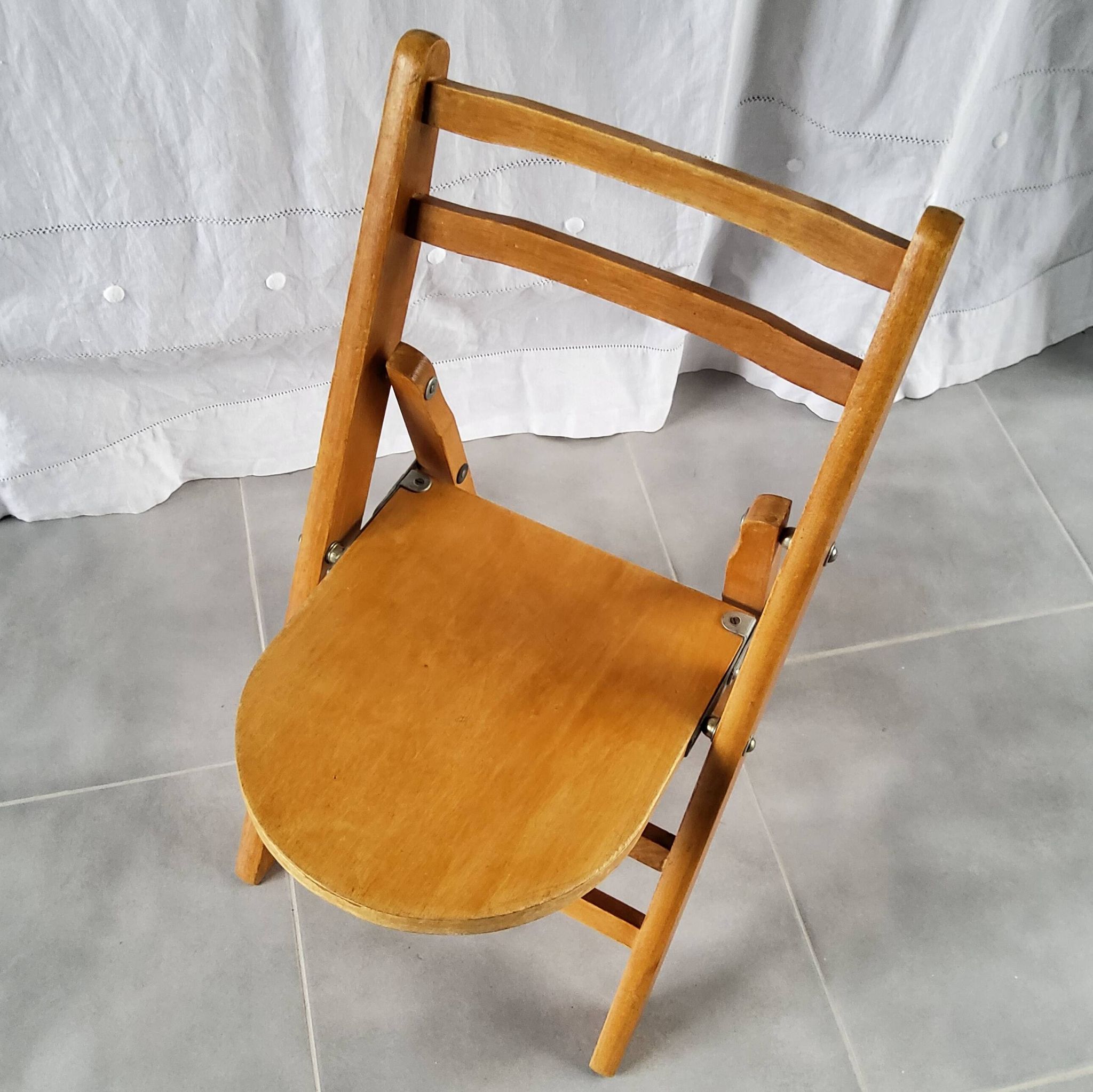 Chaise pliante enfant