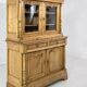 Buffet vaisselier 2 corps en pin du début du siècle