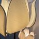 Lampadaire fleurs de lotus
