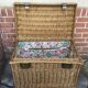 Ancient wicker trunk