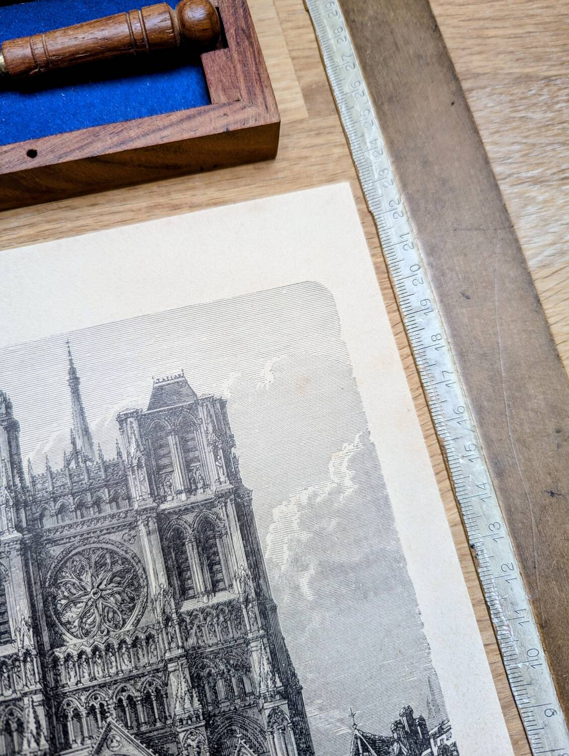 Notre-Dame d'Amiens, un original imprimé en 1895 .