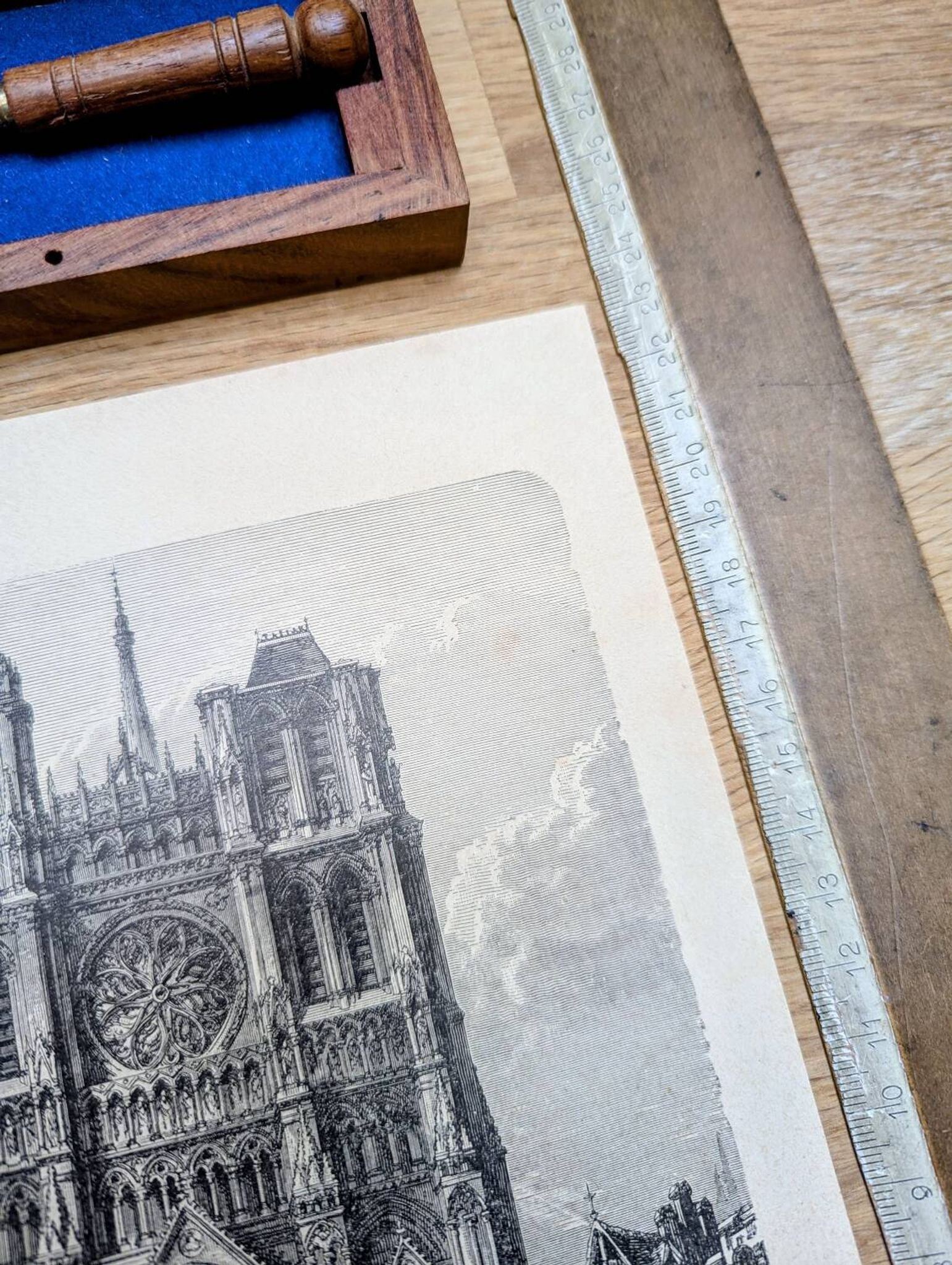 Notre-Dame d'Amiens, un original imprimé en 1895 .