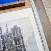 Notre-Dame d'Amiens, un original imprimé en 1895 .