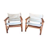 Pair of Hyllinge Mobler armchairs