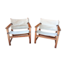 Pair of Hyllinge Mobler armchairs