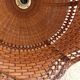 Vintage rattan pendant lamp 38cm