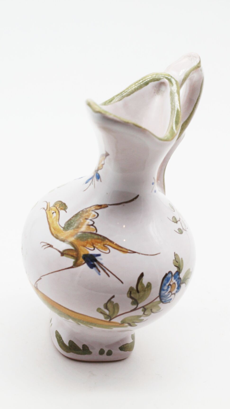 Jug in mossy earthenware