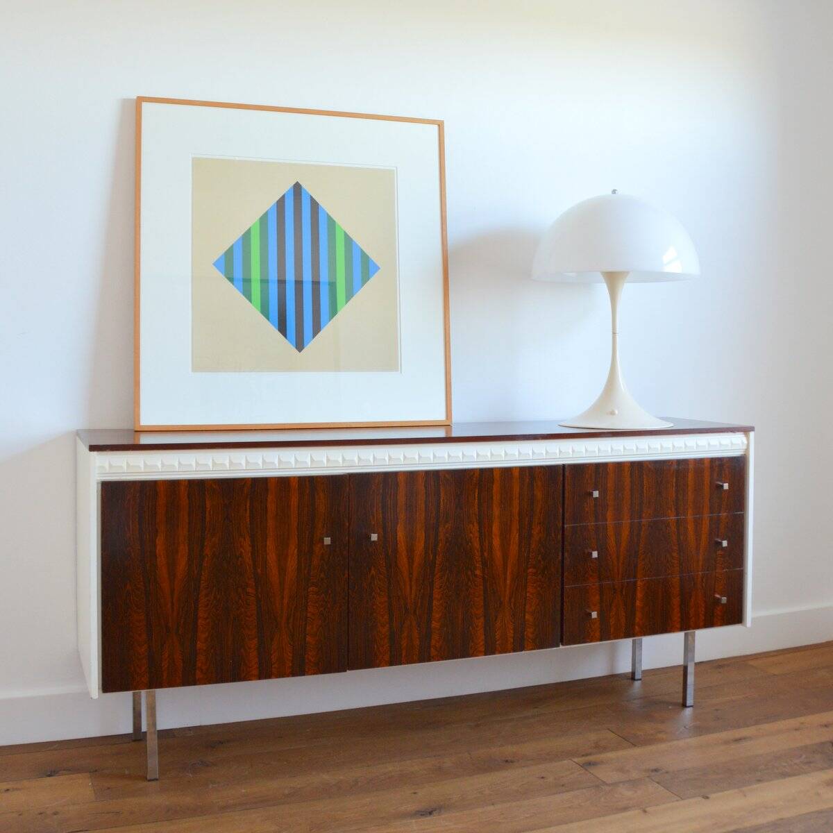 Scandinavian German sideboard Rio rosewood 1970s