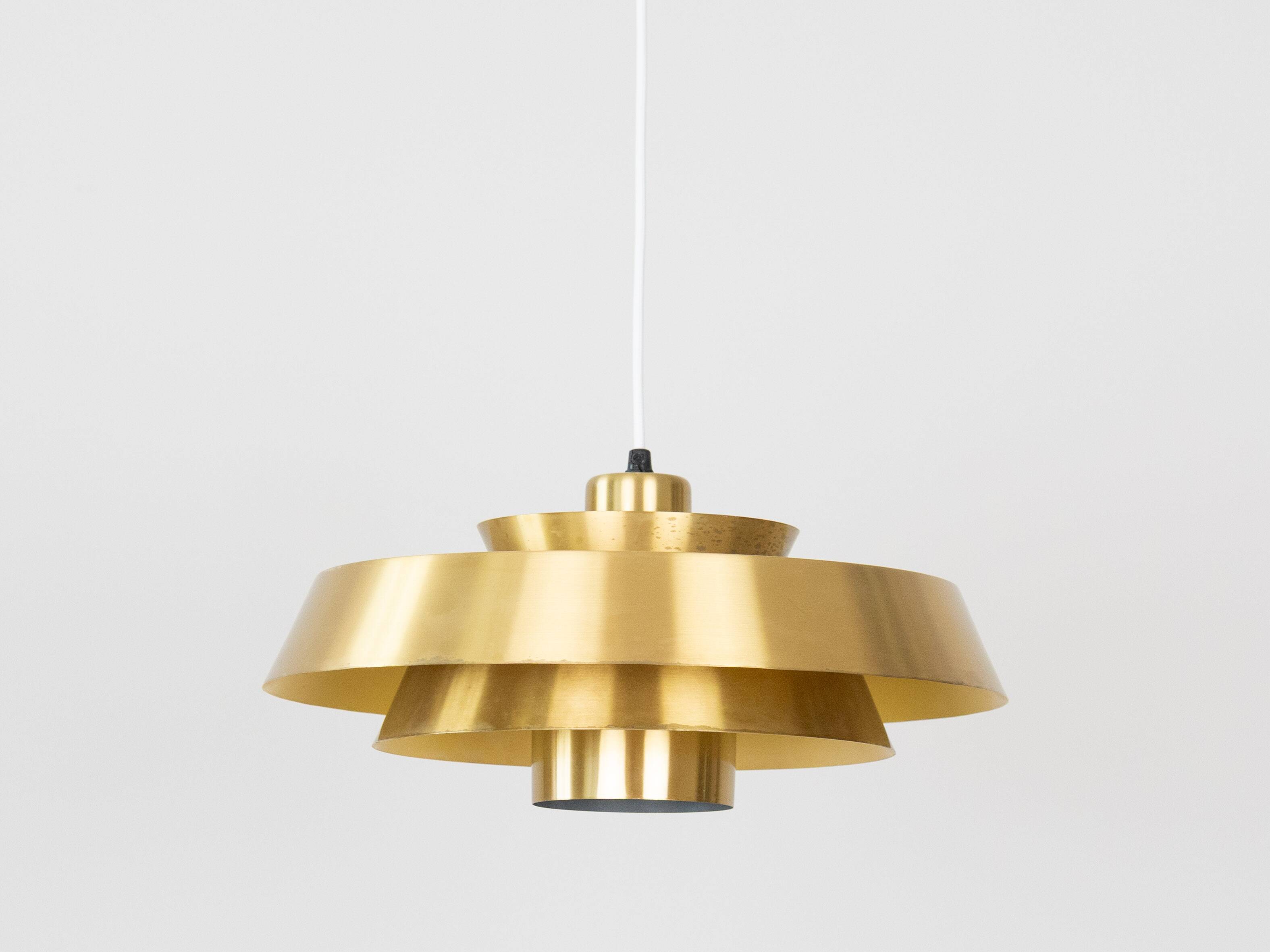 Suspension vintage danoise Nova par Jo Hammerborg, Fog og Morup, 1963