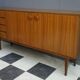 1960s wood swedish sideboard