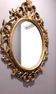 Oval Baroque Antique Gold Mirror 58x84 cm Ornate Frame