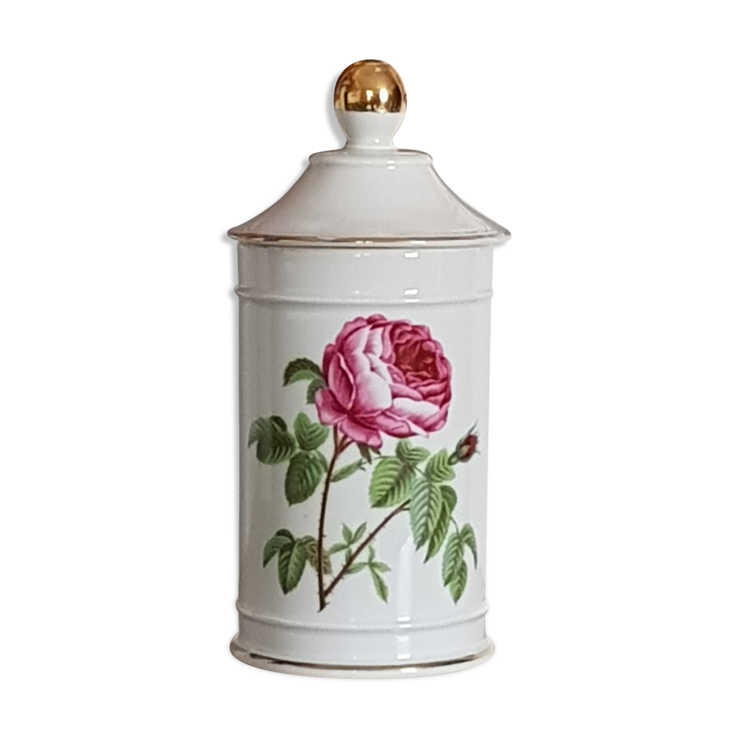 Porcelain pharmacy pot