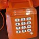 Phone orange 80s