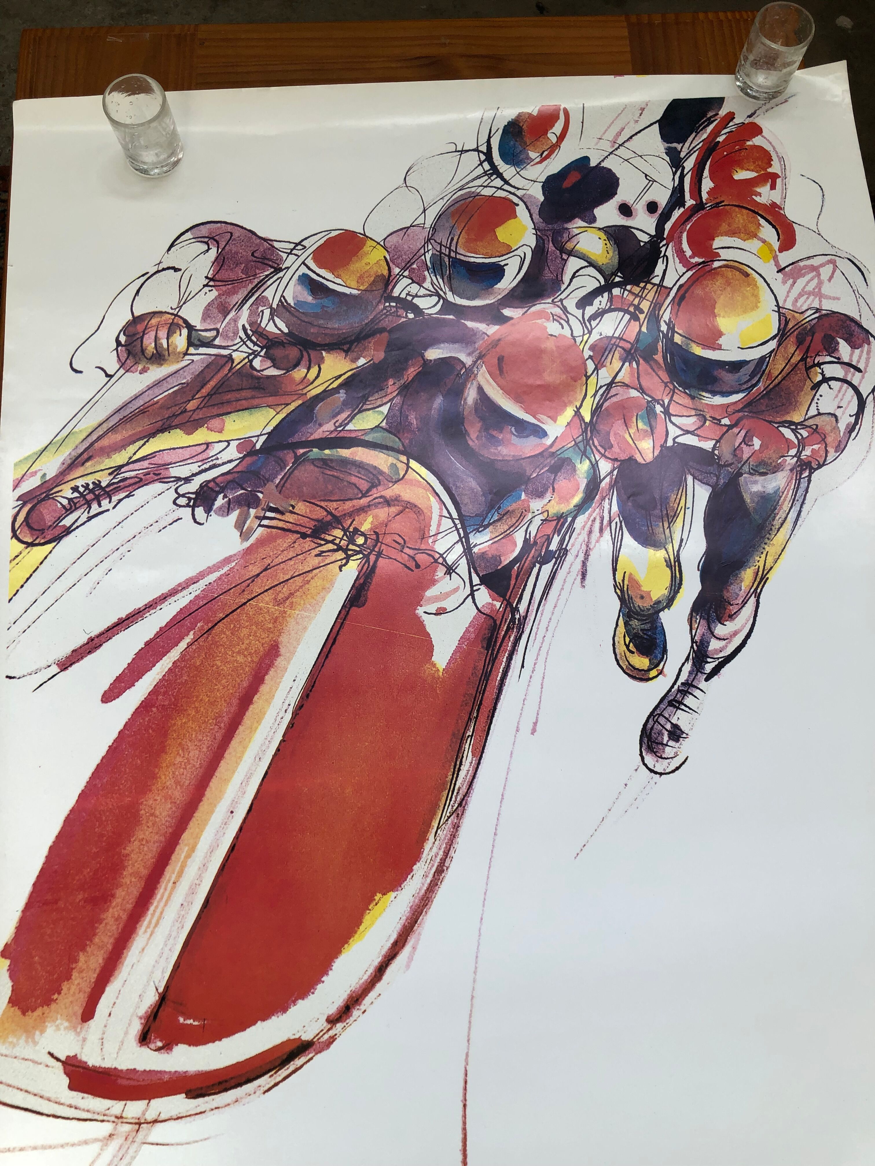 original poster jo Sarajevo 84 bobsled