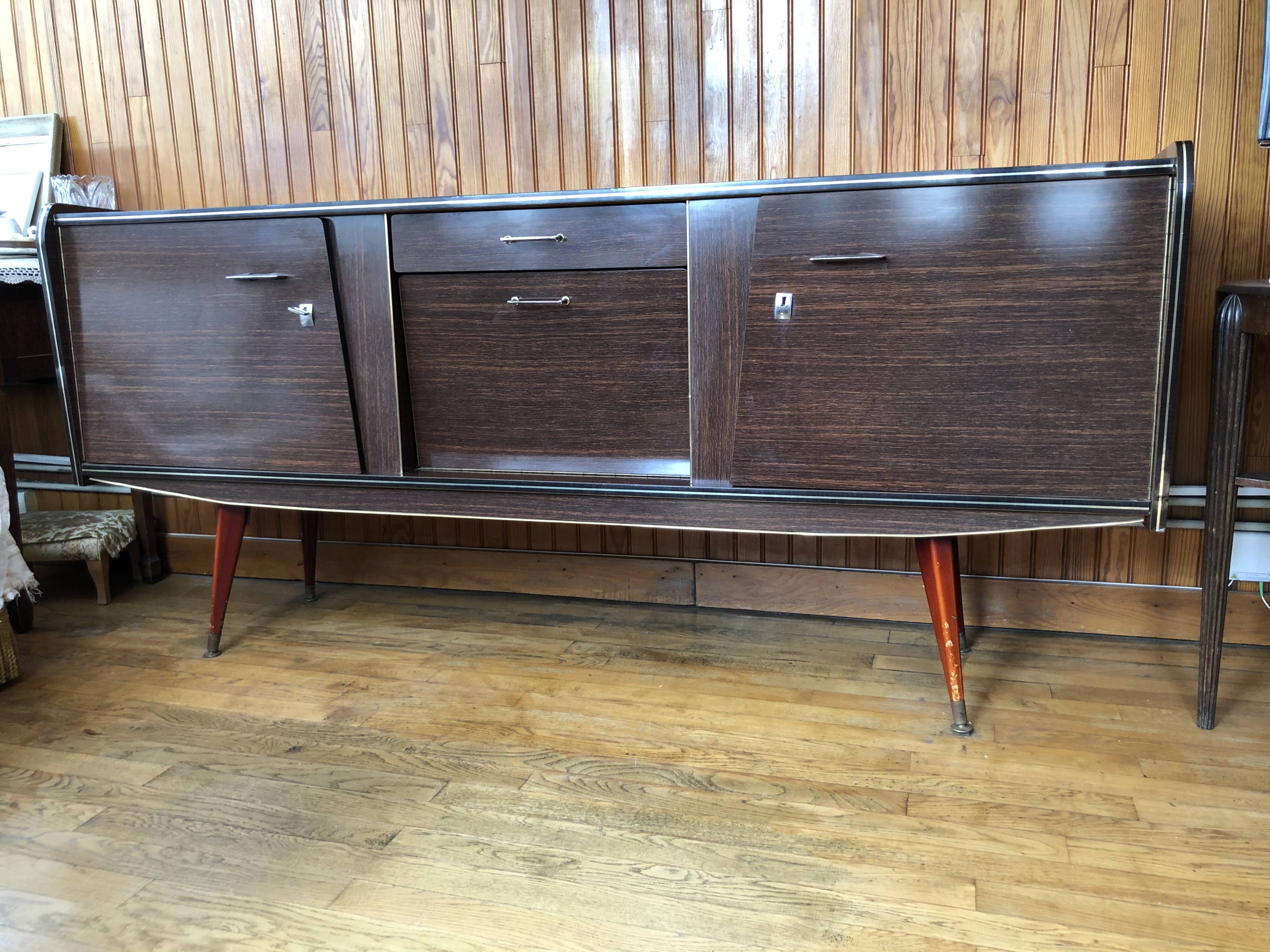 Vintage buffet sideboard - 1950s-60s