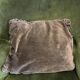 Vintage velvet cushion
