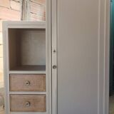 Asymmetrical Art Deco period wardrobe