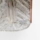 Pair of Barovier & Toso Murano Glass Wall Lights with Copper Details, Italy
