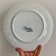 Lot dépareillé de 6 assiettes plates en terre de fer