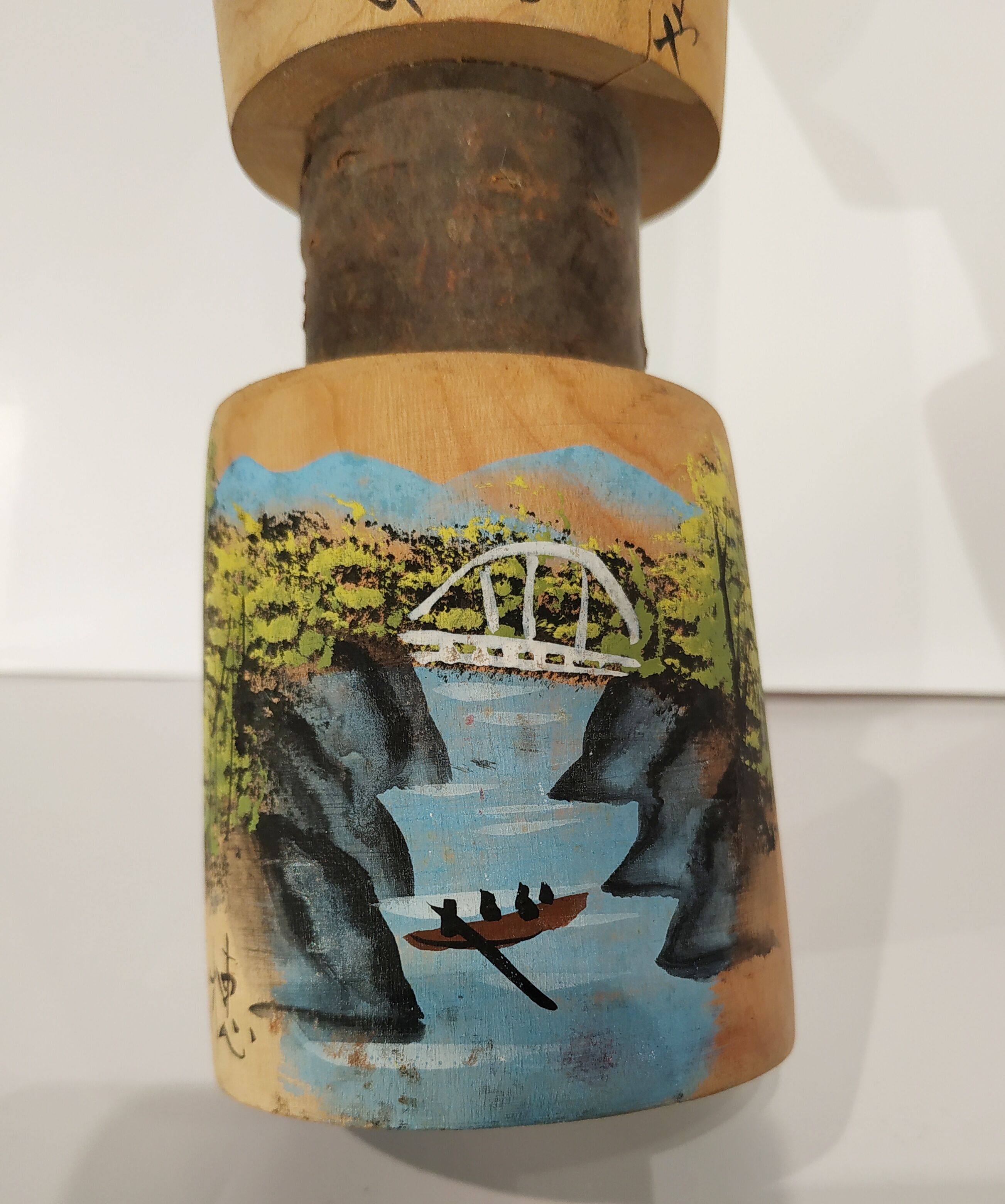 Kokeshi decor decor river doll - Circa 1970