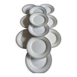 Digoin Sarreguemines plates
