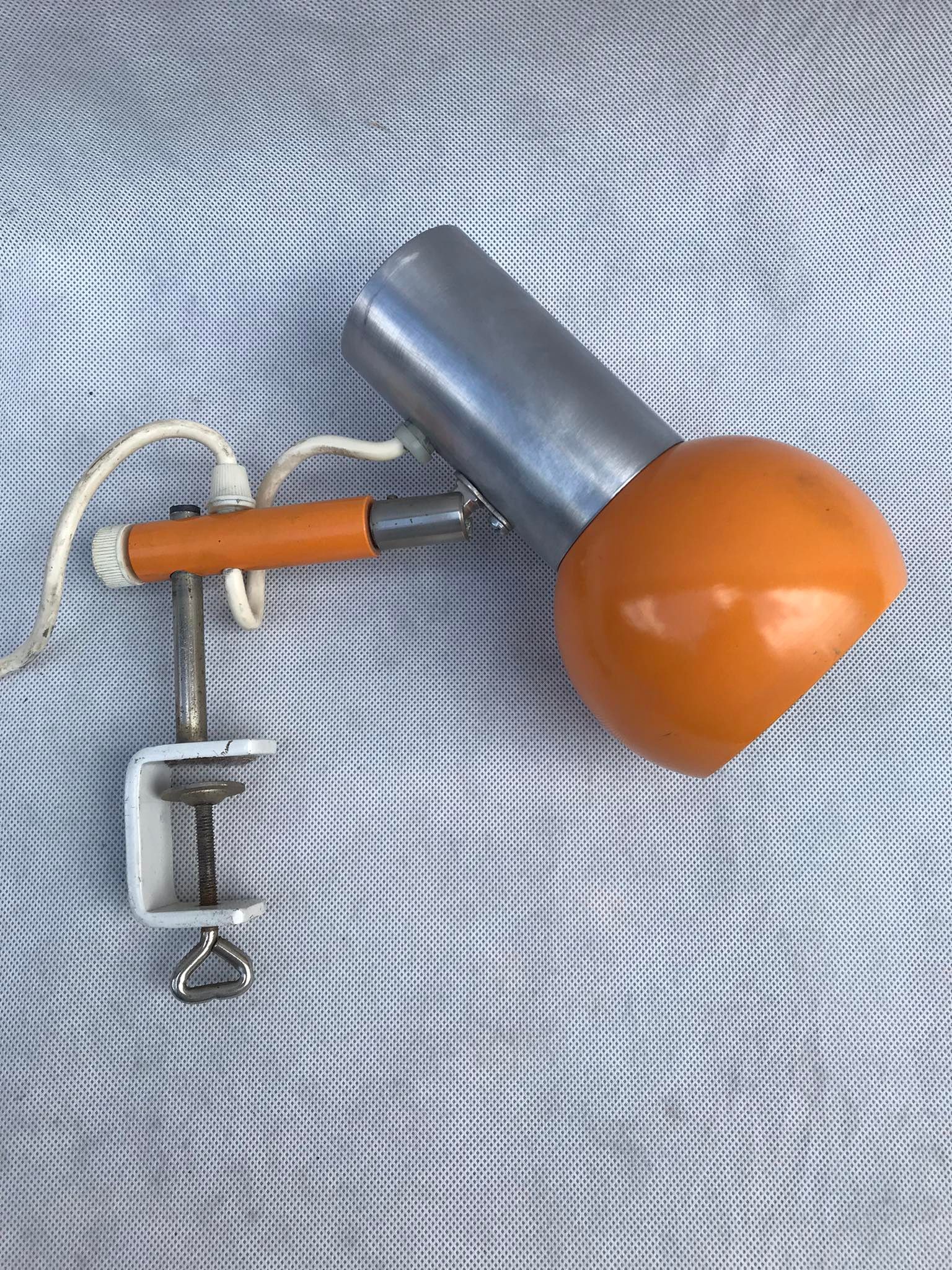 Desk lamp, screwed on, 1970s