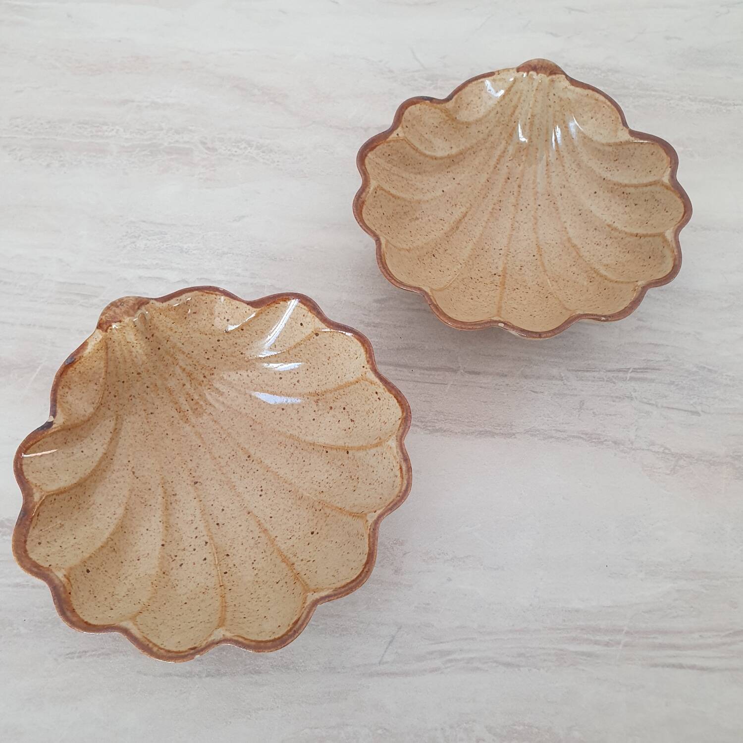 Ceramic Shell Bowls