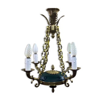 4-light empire chandelier