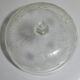 XXL cheese bell in vintage moulded glass