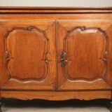 18th Century Walnut Sideboard with Pull Handle, Eastern France