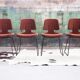 Herman Miller chair in brown wool, 1970s