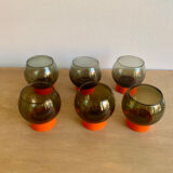 Set of Glasses, Czechoslovakia, 1970s