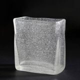 Oiva Toikka "Iglu" Bubbles Glass Vase, For Nuutajärvi, 1970s