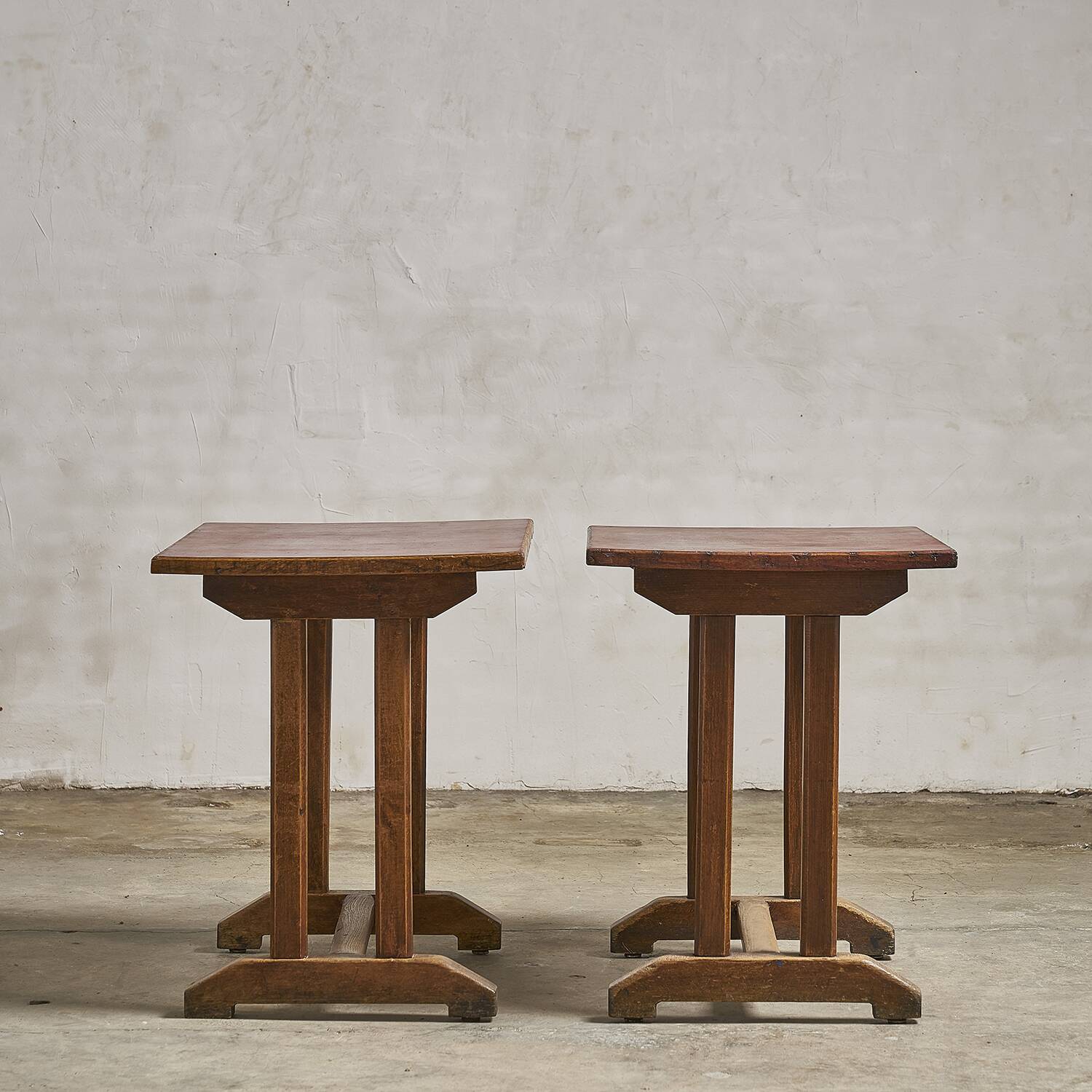 Pair of bistro tables