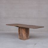 Antique Single Plank Primitive Console/Desk/Dining Table