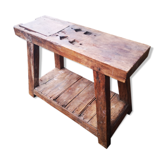 Wooden workbench