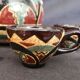 Saint Jean de Bretagne ceramic liqueur set, 5 pieces