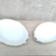 Plats ovales en porcelaine