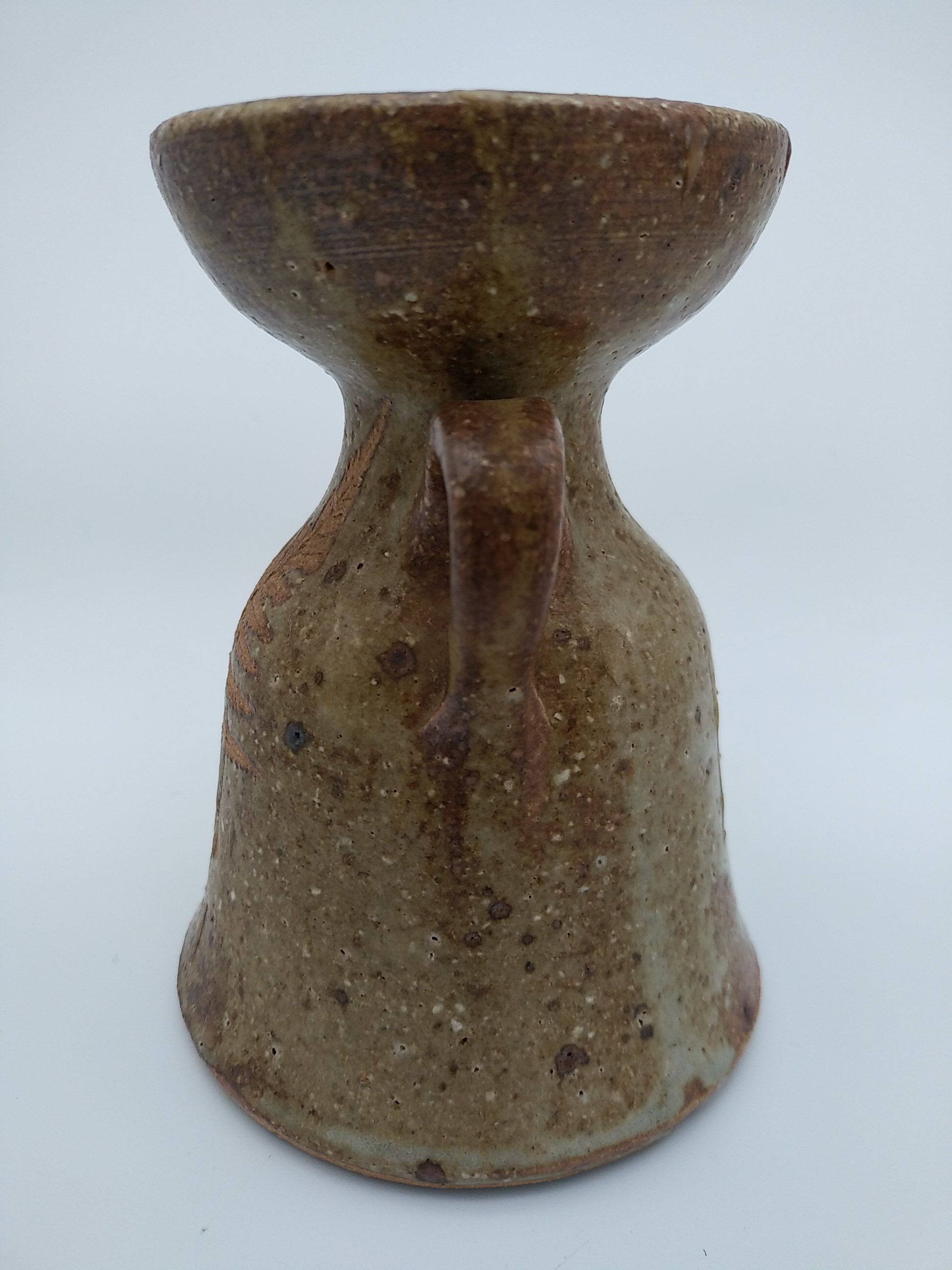 Candle holder in fern decor Alain Blanchard