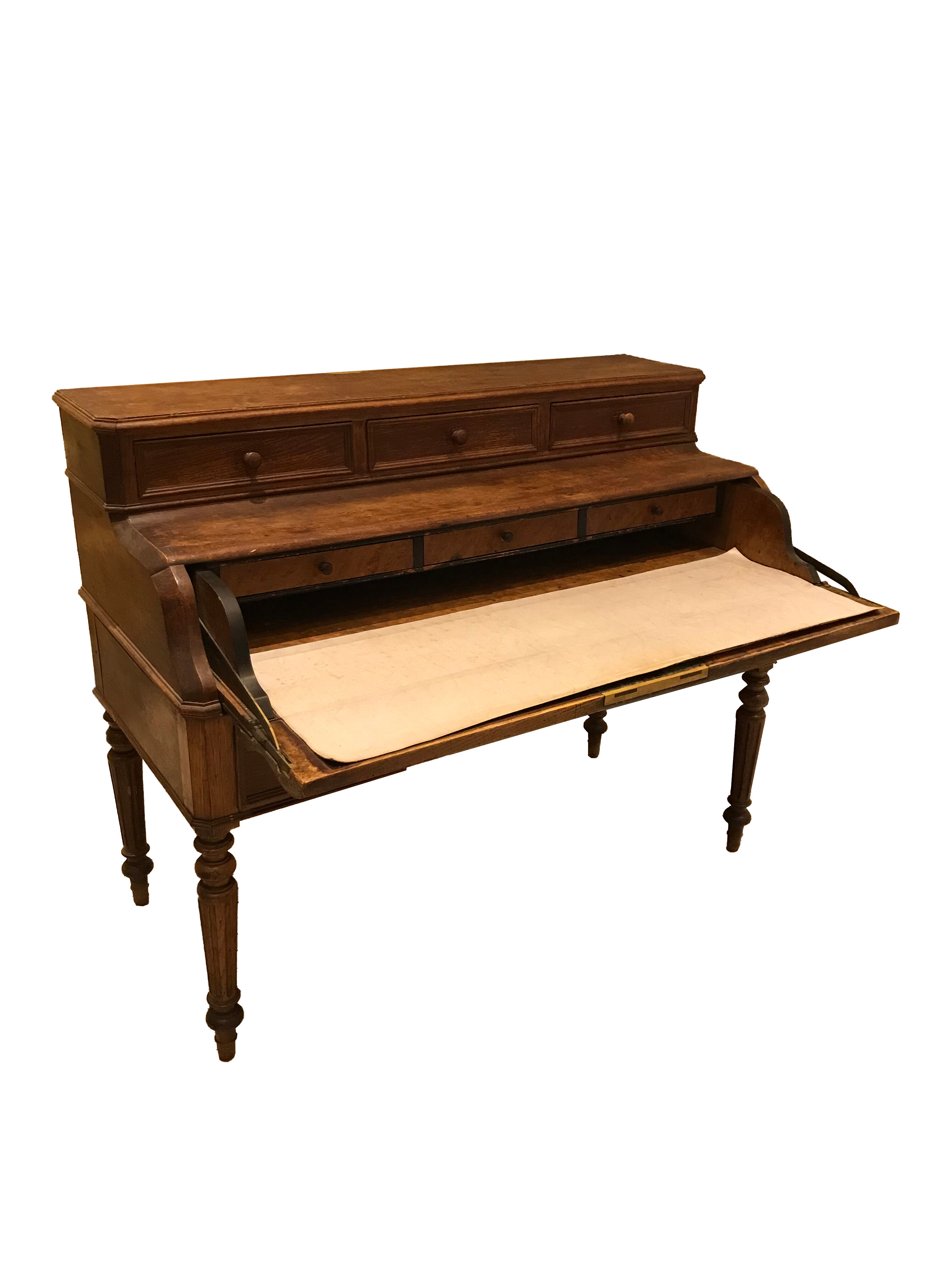 Office secretary in old oak