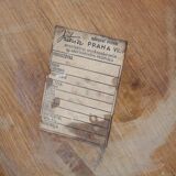 1960s Karel Kozelka & Antonin Kropacek Oak & Glass Coffee Table for Interier Prah