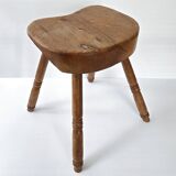 Vintage brutalist stool 1950