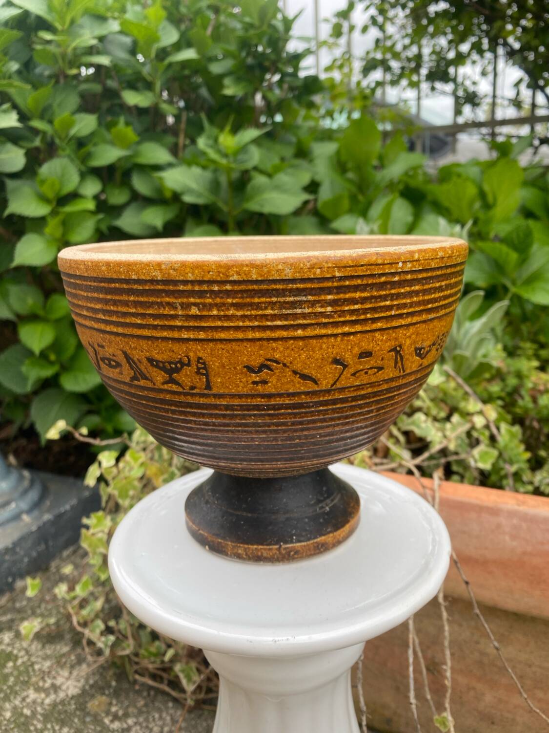 60s stoneware cup