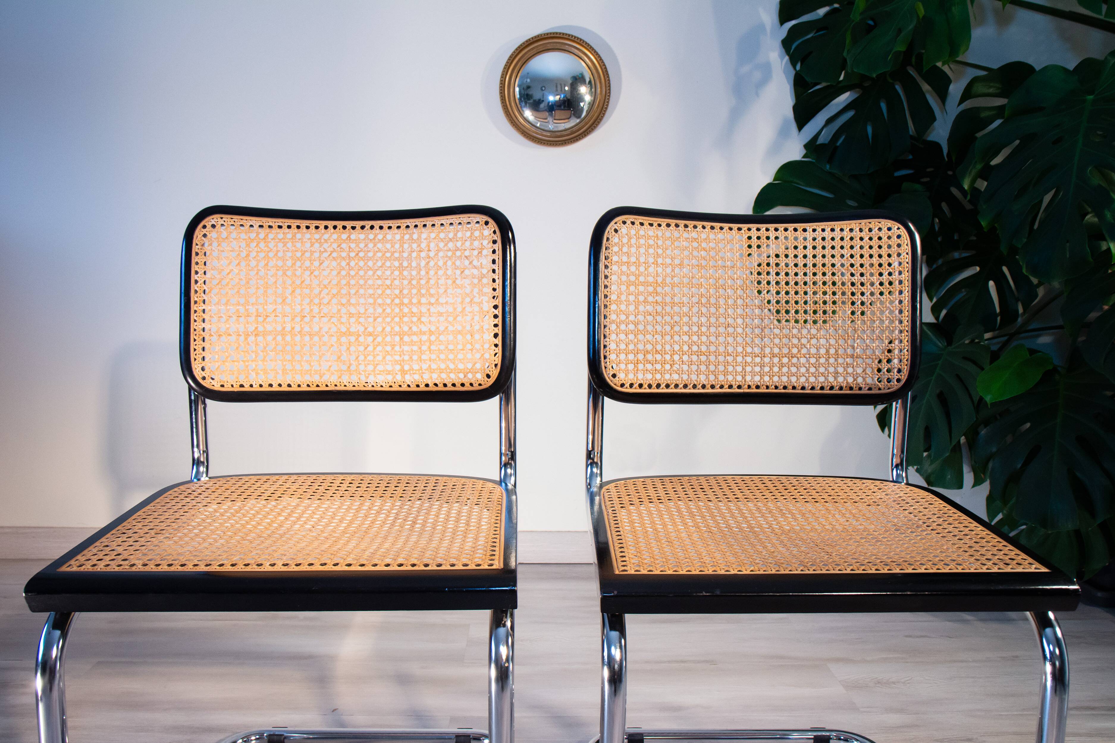 Breuer Cesca B32 chairs, Italian edition
