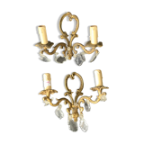 Bronze appliques and tassels