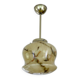 Art Deco Marble Glass Pendant Light