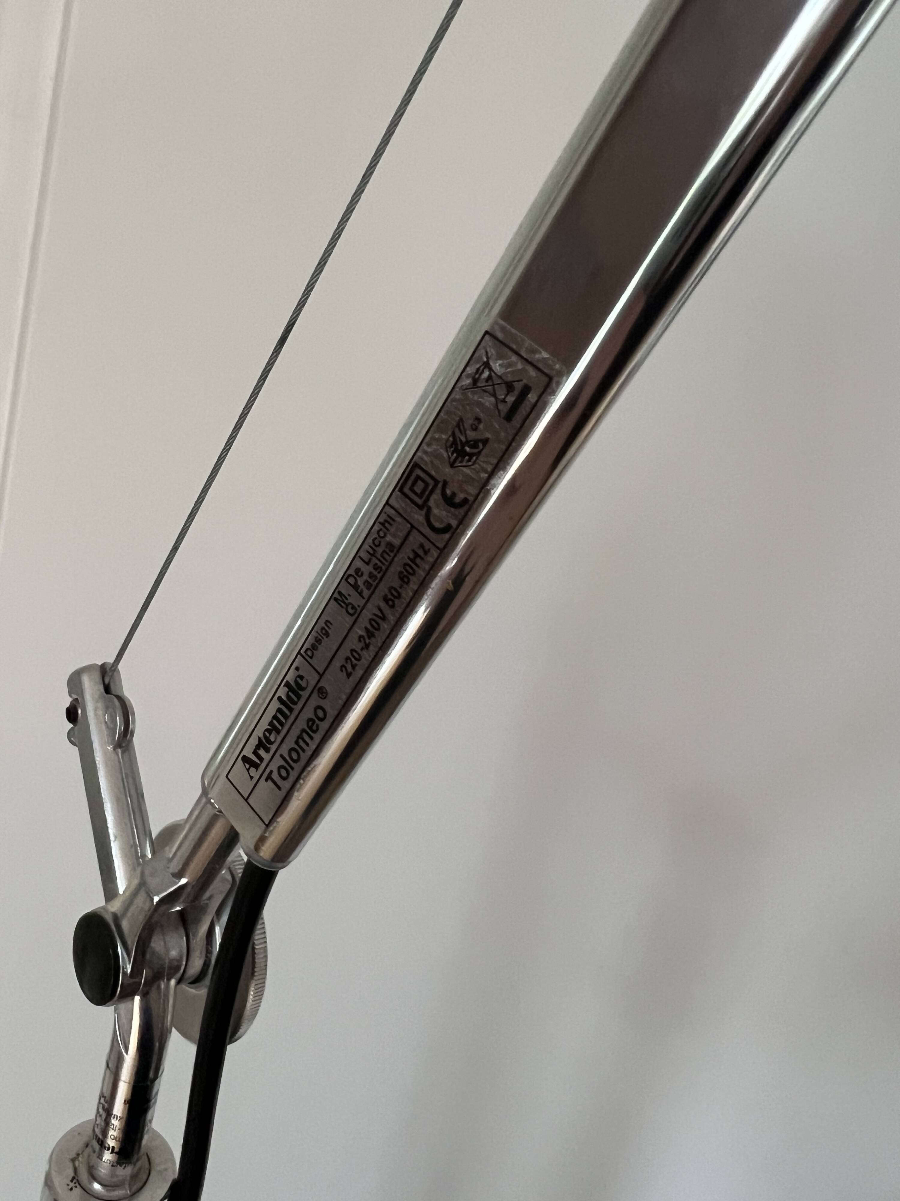 Artemide Tolomeo Mega aluminum floor lamp