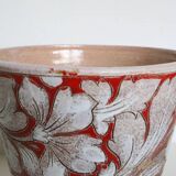 Italian ceramic flowerpot by Fratelli Fanciullacci, circa 1950/60 / size 3