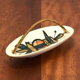 Ceramic pocket cup by Roger Capron, France 1950