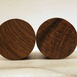 Salière et poivrier en palissandre de Rio